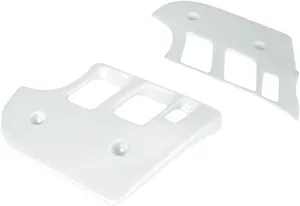 Cubiertas de radiador de repuesto - Rejillas KTM 125/250/500 (90-92) blanco