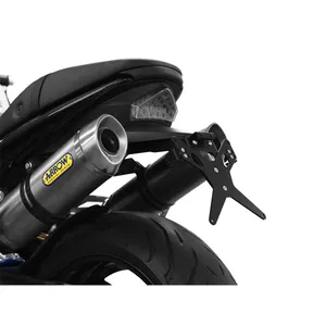 Soporte de matrícula Zieger X-Line negro