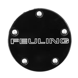 Feuling, tapa de puntos. Logo de texto Feuling. Negro CC <span style="color: red;font-size: 0,5em">- PEDIDO ESPECIAL -</span>