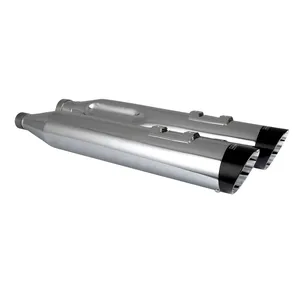 Vance & Hines, silenciadores Razorback 450. Cromo