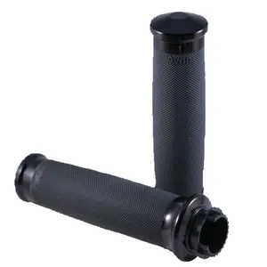 Empuñaduras Avon MT Custom Contour negras anodizadas