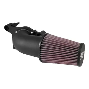 K&N, Kit de filtro de aire de alto rendimiento AirCharger. Negro