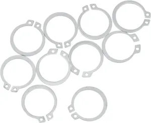 Kit de anilha/anel de retenção de eixo secundário - Anilha O-RING com anel elástico