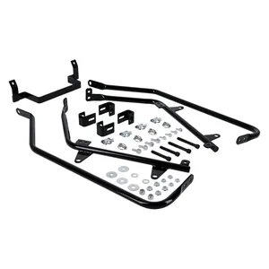 Kit de montaje para bolsa trasera de tipo bagger Cycle Visions, negro