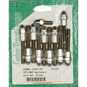 Kit de montaje de la tapa primaria GW, acorn cromado <span style="color: red;font-size: 0,5em">- PEDIDO ESPECIAL -</span>