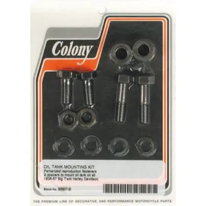Colony, kit de montaje para depósito de aceite. Negro