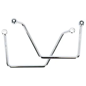 Highway Hawk, kit de soporte para alforjas. Cromado
