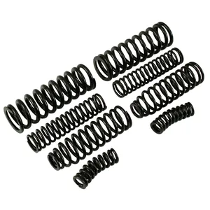 Juego de 8 resortes de alta resistencia para horquillas Springer antiguas. Negro