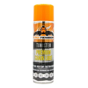 Frasco de lubricante de cadena de tungsteno premium para motocicletas