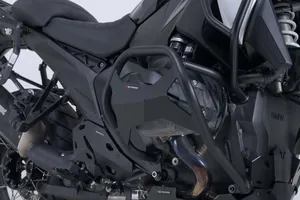 Barra de protección metálica para motocicleta