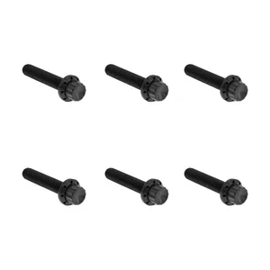Arlen Ness, Kit de Hardware de 12 Puntos de Titanio, Cubierta Lateral, Blac