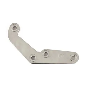 PM, Soporte de pinza, 11.5" delantero izquierdo. Cromado