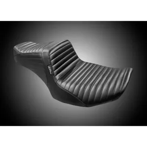 Asiento para 2 personas Tailwhip Pleated, LePera. Negro