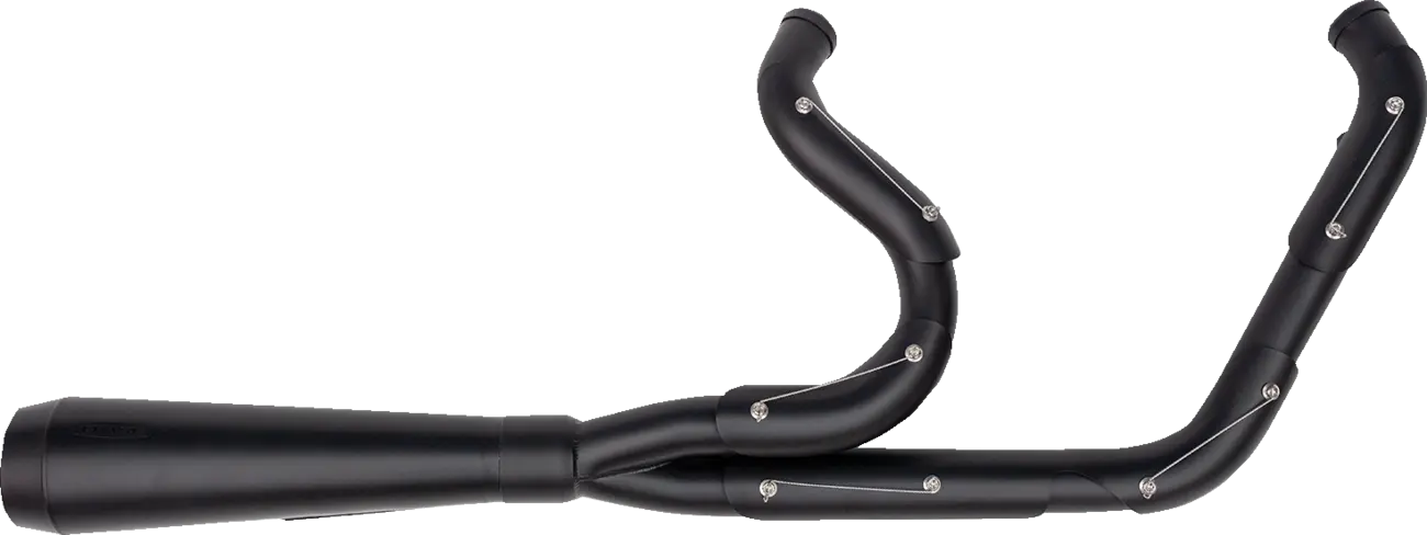 Sistema de escape 2 en 1 Assault montado en motocicleta