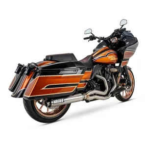 Vance & Hines, sistema de escape 2-1 Supersport. Cepillado