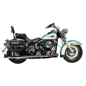 Paughco, silenciador universal Fishtail. 28" de largo. Izq y der