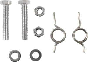 Pasador y muelle metálicos para estribera de motocicleta Harley-Davidson