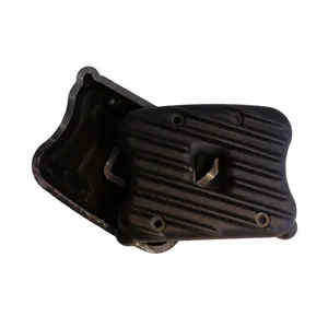 Juego de tapas de balancines EMD, Sportster Ribster. Negra <span style="color: red;font-size: 0,5em">- PEDIDO ESPECIAL -</span>