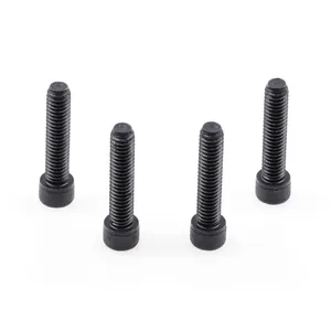 Cult-Werk, tornillos de abrazadera de manillar. Negro