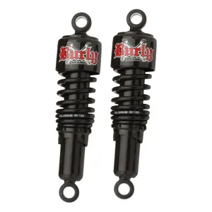 Burly, amortiguadores Slammer de 10.5" (26.5cm). Negro