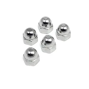 Tuerca acorn inoxidable 1/4-28