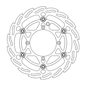 Rotor de freno flotante serie Flame de Moto-Master