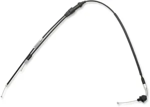 Cable de acelerador con funda de vinilo negro para motocicleta Harley-Davidson
