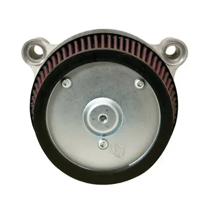 Elemento de filtro de repuesto Arlen Ness para filtro OEM. Rojo
