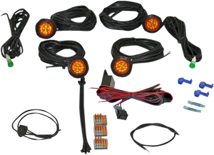 Par de intermitentes LED para motocicleta