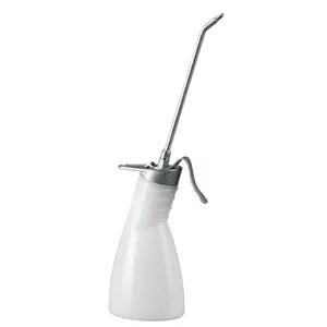 Aceitera de taller Pressol, blanca con pico. 500 ml