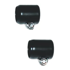 Abrazaderas para manguera de aceite NAMZ. ID de 3/8". Negro