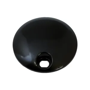 Puerta de consola del depósito de combustible. Negra
