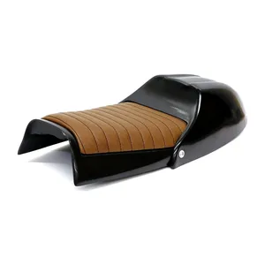 Asiento C-Racer BMW R100 Cafe Racer 01 marrón oscuro
