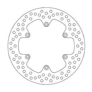 Rotor de freno serie Halo de Moto-Master