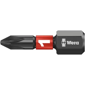 Bit Wera de 1/4" para tornillos Phillips Impaktor PH1