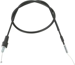 Cable de acelerador de vinilo negro