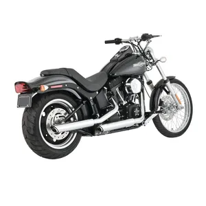 Vance & Hines, silenciadores slip-on dobles Twin Slash de 3". cromado