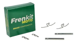 Kit de clip metálico y pasador de retención para pastilla de freno de motocicleta