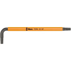 Llave Torx® Wera multicolor naranja brillante - TX30