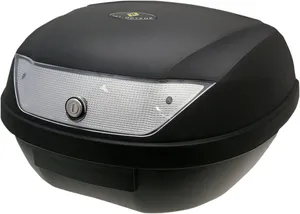 Maletero superior negro para motocicleta Harley-Davidson Touring