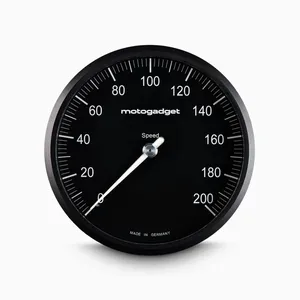 Motogadget, Chronoclassic 2 'Speedo Face'. Bisel negro
