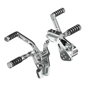 Rick's Motorcycles, kit de controles adelantados. O-ring. STD. Pol.