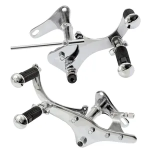 Kit de controles delanteros 54-74 XL Sportster. Cromado