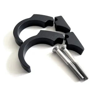 Kit de abrazadera de manillar Motogadget Motoscope Mini. 22mm. Negro