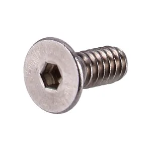 Perno allen de cabeza plana 10/32 x 3/4 pulg acero inoxidable