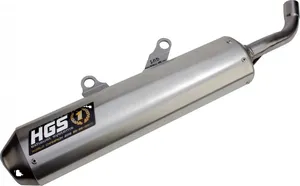 Silenciador 2 tiempos - SSG MX aluminio / tapa de acero
