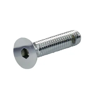 Perno allen de cabeza plana 5/16-18 x 5/8 pulgada