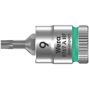 Puntera de vaso Torx® 1/4" Wera Zyklop con función de sujeción