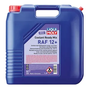 Liqui Moly, refrigerante premezclado RAF 12+ 20L