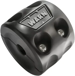Amortiguador de cable de winche negro para Harley-Davidson